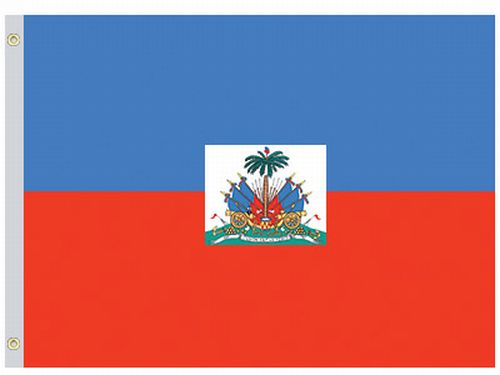 lg1_001239 Haiti Civil 3'x5' Nylon Flag - Image 1