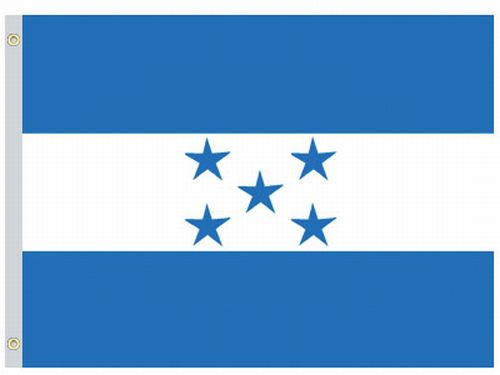 lg1_001248 Honduras 4'x6' Nylon Flag - Image 1
