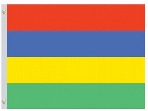 lg1_001405 Mauritius 5'x8' Nylon Flag - Image 1