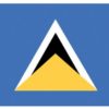 Saint Lucia 2'x3' Nylon Flag