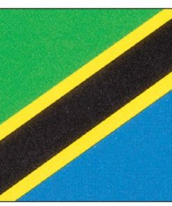 Tanzania 2'x3' Nylon Flag