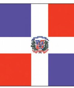 Dominican Republic 4"x6" Stick Flag