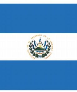 El Salvador 4"x6" Stick Flag