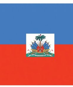 Haiti 4"x6" Stick Flag