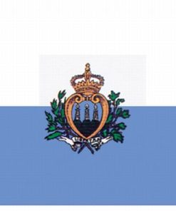 San Marino 4"x6" Stick Flag