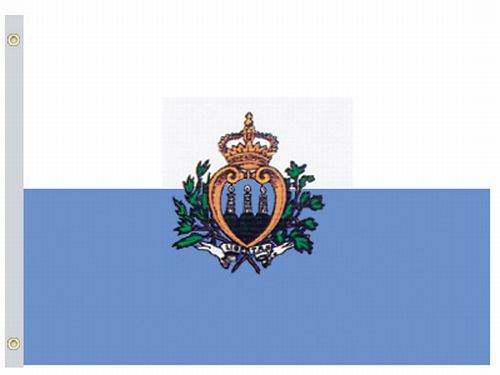 San Marino 4"x6" Stick Flag