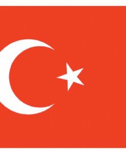 Turkey 4"x6" Stick Flag