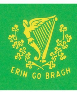 Irish American 4"x6" Stick Flag