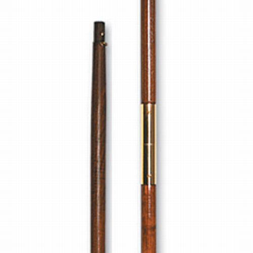 thumbnail image 2 of Guidon 2-Piece Indoor Parade Hardwood Flagpole – 7' X 1-1/4", Chrome Joint & Spear 2 of 3