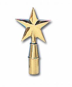 Brass 7" Guiding Star Topper