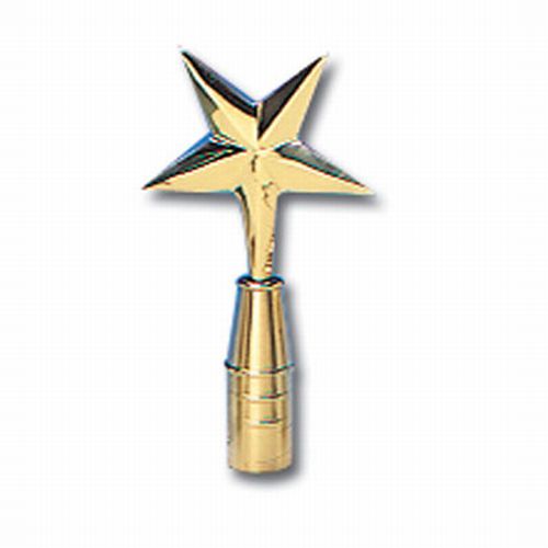 Brass 7 1/4" Eastern Star Topper