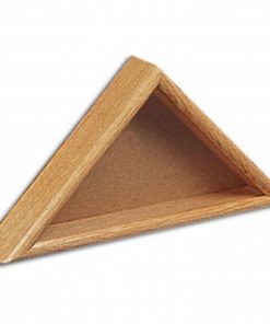 Oak Triangle Flag Case