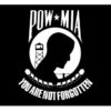 POW/MIA Single Face Reverse Flag - Nylon 8X12'