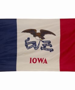 Iowa 3'x5' Nylon Flag