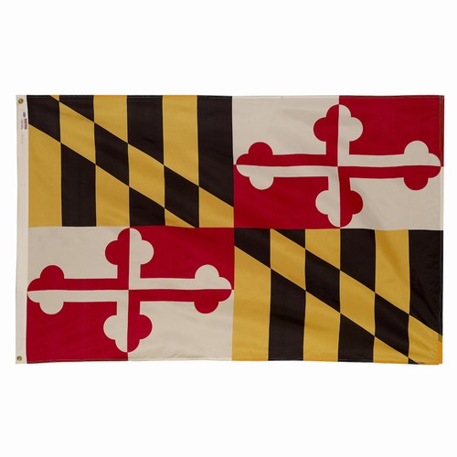 Maryland 3'x5' Nylon Flag