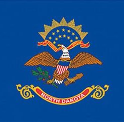 North Dakota 10'x15' Nylon Flag