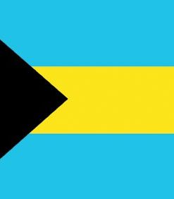 Bahamas 6'x10' Nylon Flag