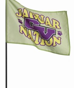 Nylon 12"x18" Custom Stick Flag