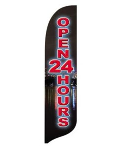 2'x12' Outdoor Advertising Blade Flags