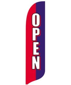 2'x12' Outdoor Advertising Blade Flags