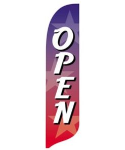 2'x12' Outdoor Advertising Blade Flags