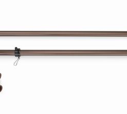 6ft Bronze Aluminum Pole