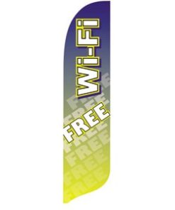 2'x12' Outdoor Advertising Blade Flag