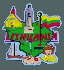 lithuania-country-magnet