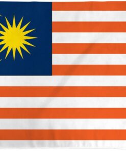 Malaysian 3x5' Poly Flag, Malaysia 3x5 Flag