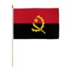 Angola Miniature Economy Polyester Flag12 in. x 18 in.