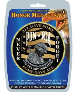 POW / MIA Car Medallion