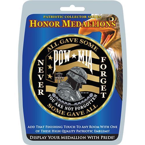 POW / MIA Car Medallion