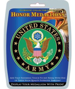 US Army Logo 4in Medallion, Medallion US Army Logo