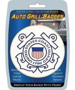 United States Honor Medallion Coast Guard Emblem Measures 5.5 Inches