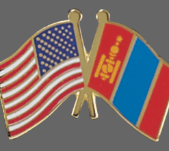 Mongolia Friendship Pins