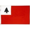 New England Ensign Flag, New England 3'x5' Nylon Flag, Bunker Hill Nylon Flag, Continental Flag