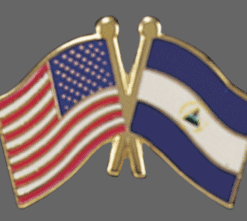 Nicaragua Friendship Pins