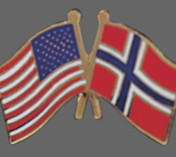 Norway  Friendship Pins