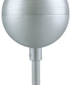 Clear Aluminum Ball Flagpole Ornament