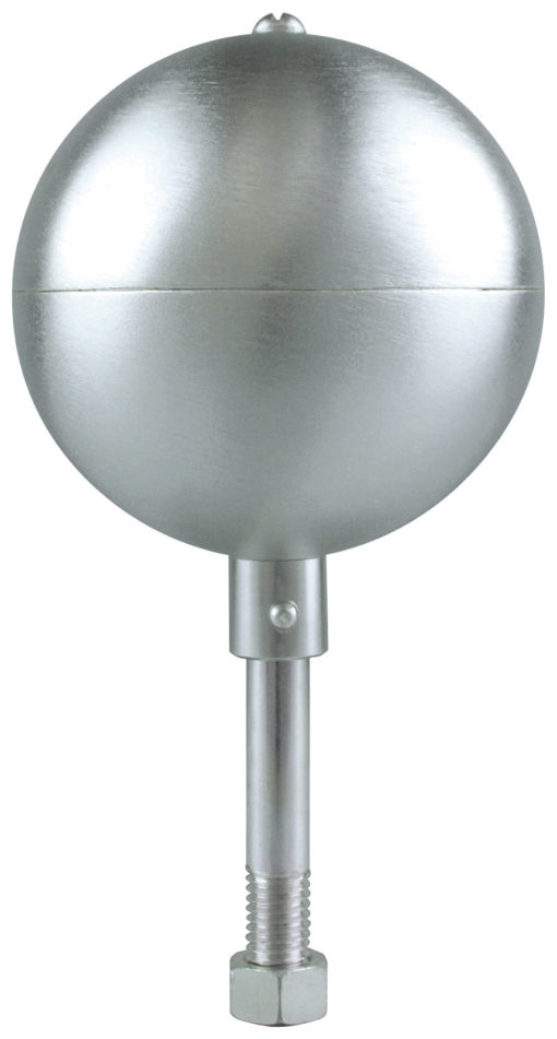 Satin Anodized Aluminum Ball