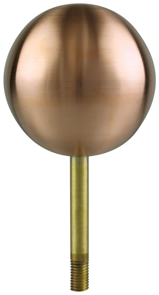 Copper Ball Flagpole Ornament