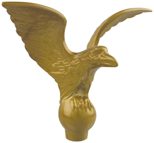 Gold Powder 12" Eagle Top
