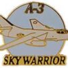 A-3 Skywarrior Airplane Pin