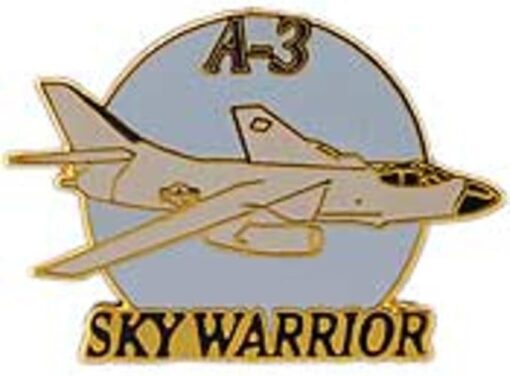 A-3 Skywarrior Airplane Pin