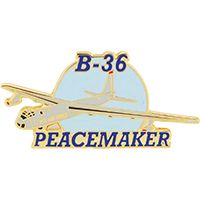 B 36 Peacemaker Military Pin