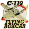 C 119 Flying Boxcar Military Pin