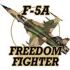 F 5 Freedom Fighter Military Pin