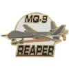REAPER MQ-9 AIR FORCE DRONE UAV AIRCRAFT LAPEL PIN