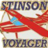 Stinson Voyager Civilian Aircraft Hat or Shirt Pin