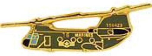 CH 46 Sea Knight Marines Military Pin